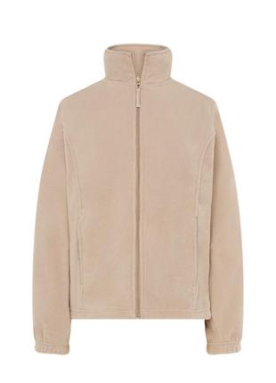 Флисовый свитер jhk polar fleece lady, размер m, женский батник, без капюшона, песочный