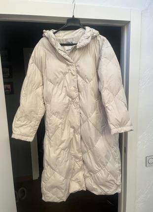 Пуховик зимний zara