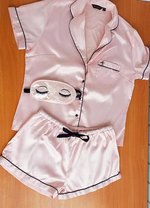 Сатиновая пижама ann summers+ маска для сна
