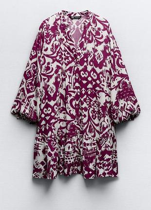 Новое женское платье зара оригинал, размер xl-xxl, новая коллекция