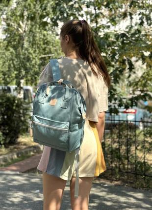 Рюкзак для подорожей himawari 1881 - м'ятний