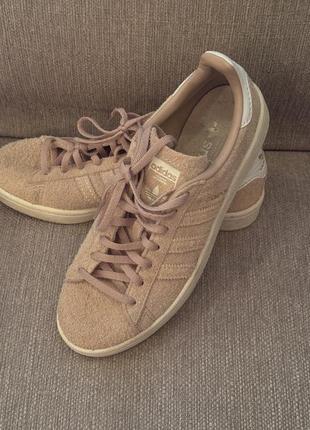 Замшевые кроссовки adidas campus, оригинал!