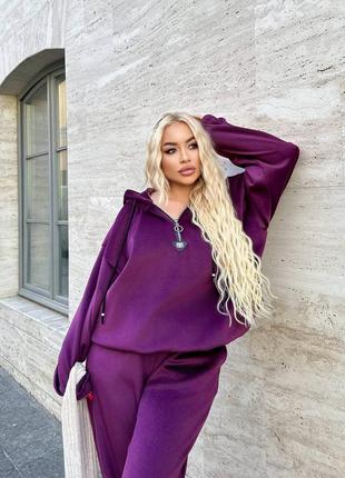 Костюм велюровый утепленный 💜