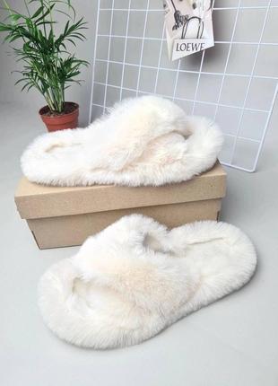 Теплі жіночі домашні тапочки