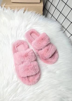 Теплі жіночі домашні тапочки