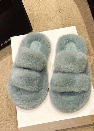 Теплі жіночі домашні тапочки