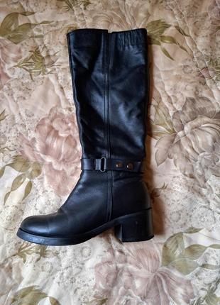 Сапоги кожаные (еврозима)