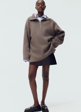 Свитер с замком h&m