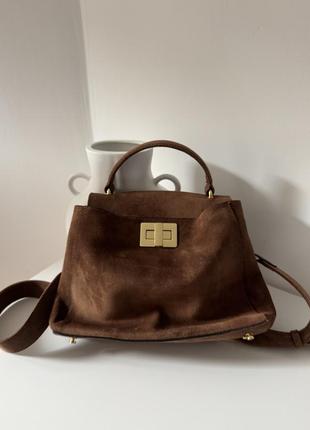 Сумка із замші бренду kachorovska