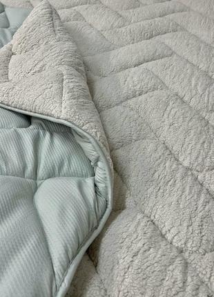 Одеяло тедди 2 в 1 полутораспальное