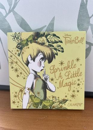 Colourpop tinker bell палетка теней