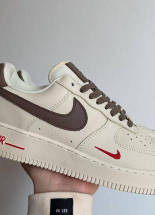 Кросы кросовки кроссовки кроси кросівки nike air force 1 low ‘07 essentials “mocco ” кроссовкі найк еір форс форси форсы
