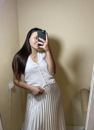 Плісована спідниця zara