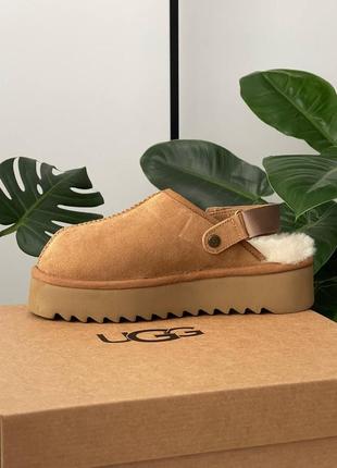 Ugg lanah clog chestnut platform