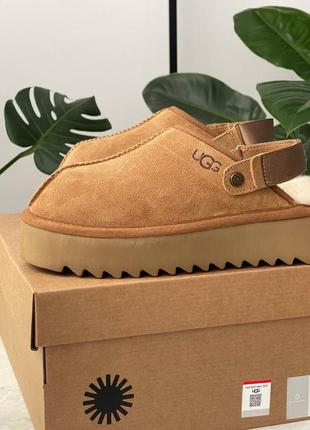 Ugg lanah clog chestnut platform