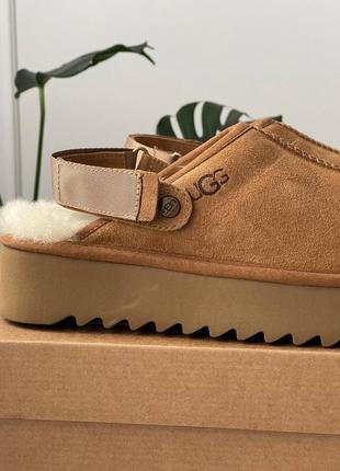 Ugg lanah clog chestnut platform