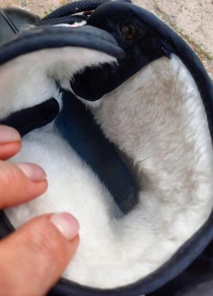 Утеплённые непромокаемые резиновые сапоги чоботи steeds