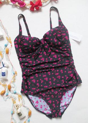 Суперовый слитный купальник в мелкий цветочный принт debenhams 🌼🌴🌼