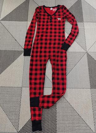 Комбінезон піжама ромпер vs pink