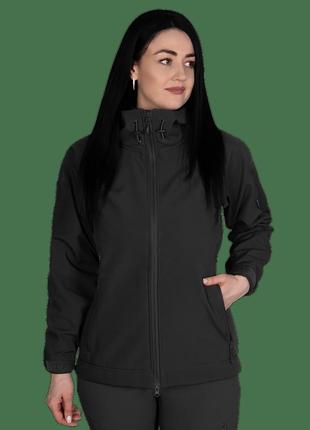 Женская куртка camotec stalker softshell тактична для военных с ветро и влагостойкой мембраной dm-11