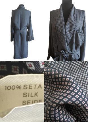 Шикарный халат от итальянского люкс бренда с 💯 шовку!