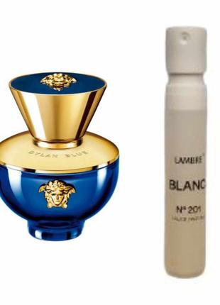 Пробник тестер миниатюра lambre 201 blank в стиле dylan blue versace