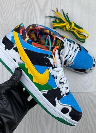Кроссовки nike sb dunk low ben & jerry's chunky dunky