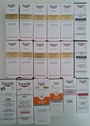 Набір антивіковий денний крем для більш пружної шкіри eucerin hyaluron-filler + elasticity spf 15