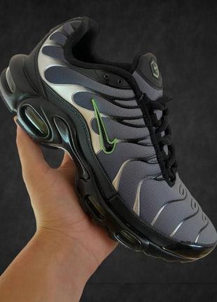 Кроссовки nike light air max tn grey&black premium