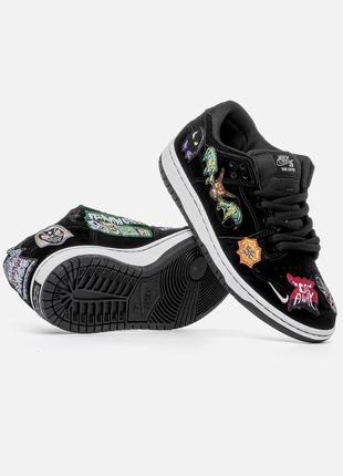 Кросівки nike sb dunk low pro qs neckface молодіжні8 фото