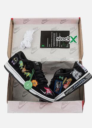 Кросівки nike sb dunk low pro qs neckface молодіжні2 фото