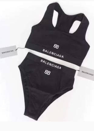 Balenciaga топ и трусики