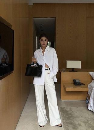 Классические брюки палаццо