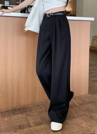 Классические брюки палаццо