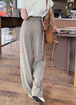 Классические брюки палаццо