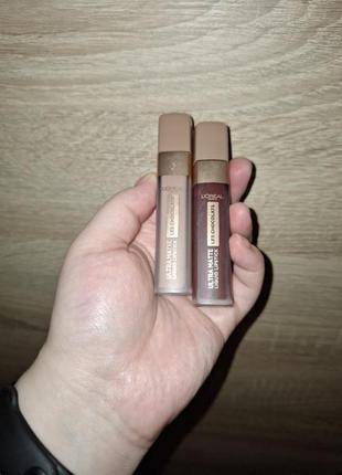 Maybelline помада тон 376, 335