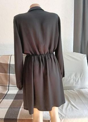 Платье повседневное goldi вискозное 38 черное 7