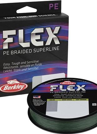 Шнур berkley efxbfs15-mgrn flex 135m 15lb 0.2 - 1579827