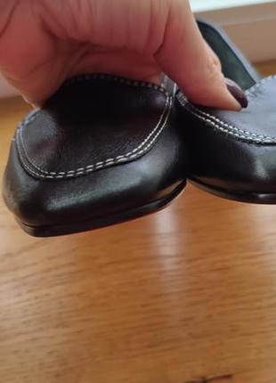 Кожаные лоферы/мокасины roland cartier