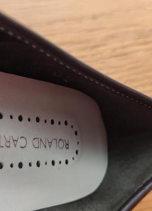 Кожаные лоферы/мокасины roland cartier