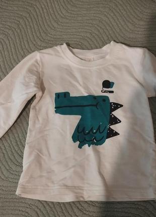 Кофта детская с крокодилом