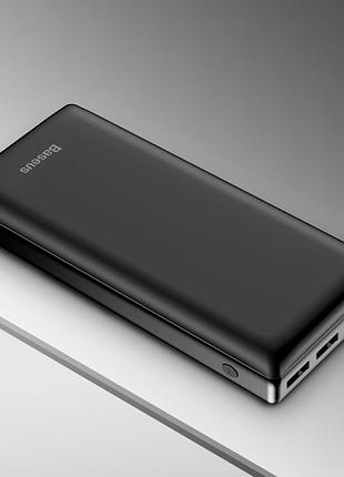 Портативная аккумулятор baseus mini ja 30000mah 15w 3a