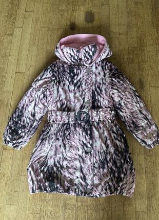 Зимнее пальто lenne на девочку