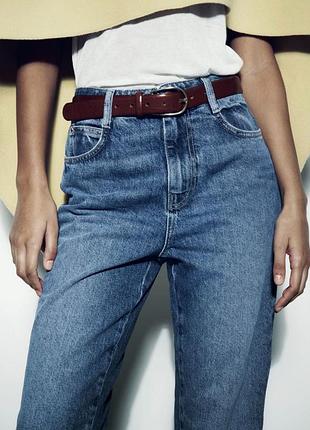 Zara джинси straight прямі джинси