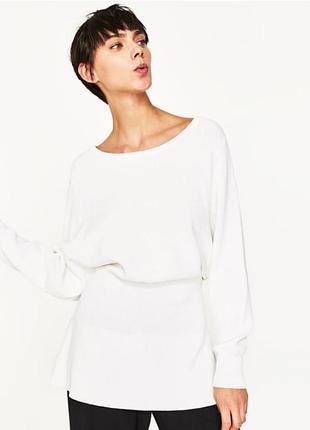 Джемпер zara knit розмір l
