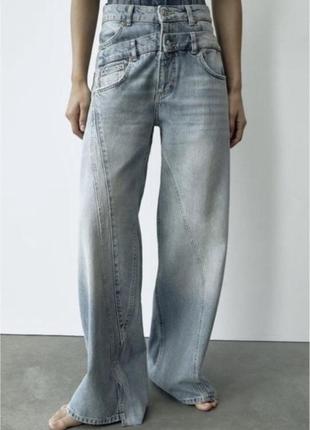 Zara джинси на м 6688/202 розмір m-l