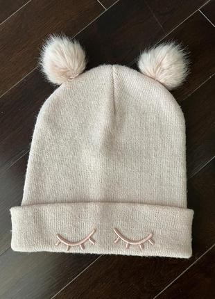 Тепла зимня шапка h&m