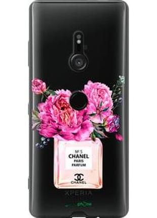 Чехол на sony xperia xz3 h9436 chanel "4906u-1540-10746"