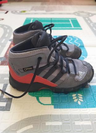 Adidas дитячі кросівки , ботинки terrex mid gtx grey4 фото