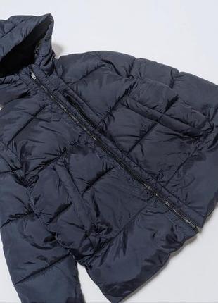 Теплая зимняя куртка на флисе от zara